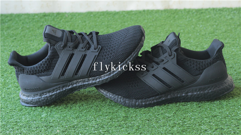 Real Boost Adidas Ultra Boost 4.0 Triple Black BB6157